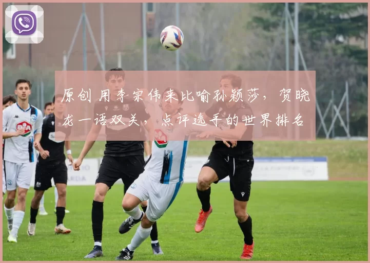 原创 用李宗伟来比喻孙颖莎，贺晓龙一语双关，点评选手的世界排名