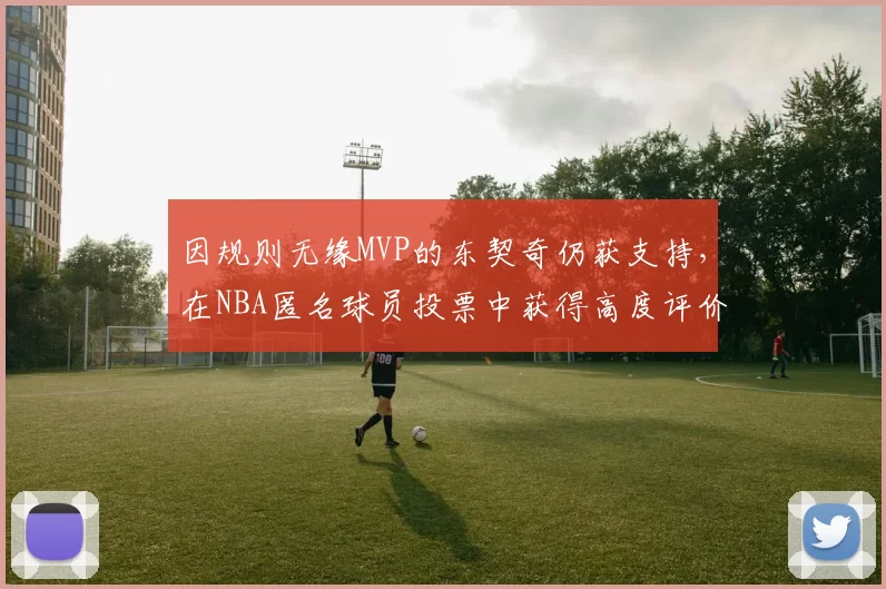 因规则无缘MVP的东契奇仍获支持，在NBA匿名球员投票中获得高度评价